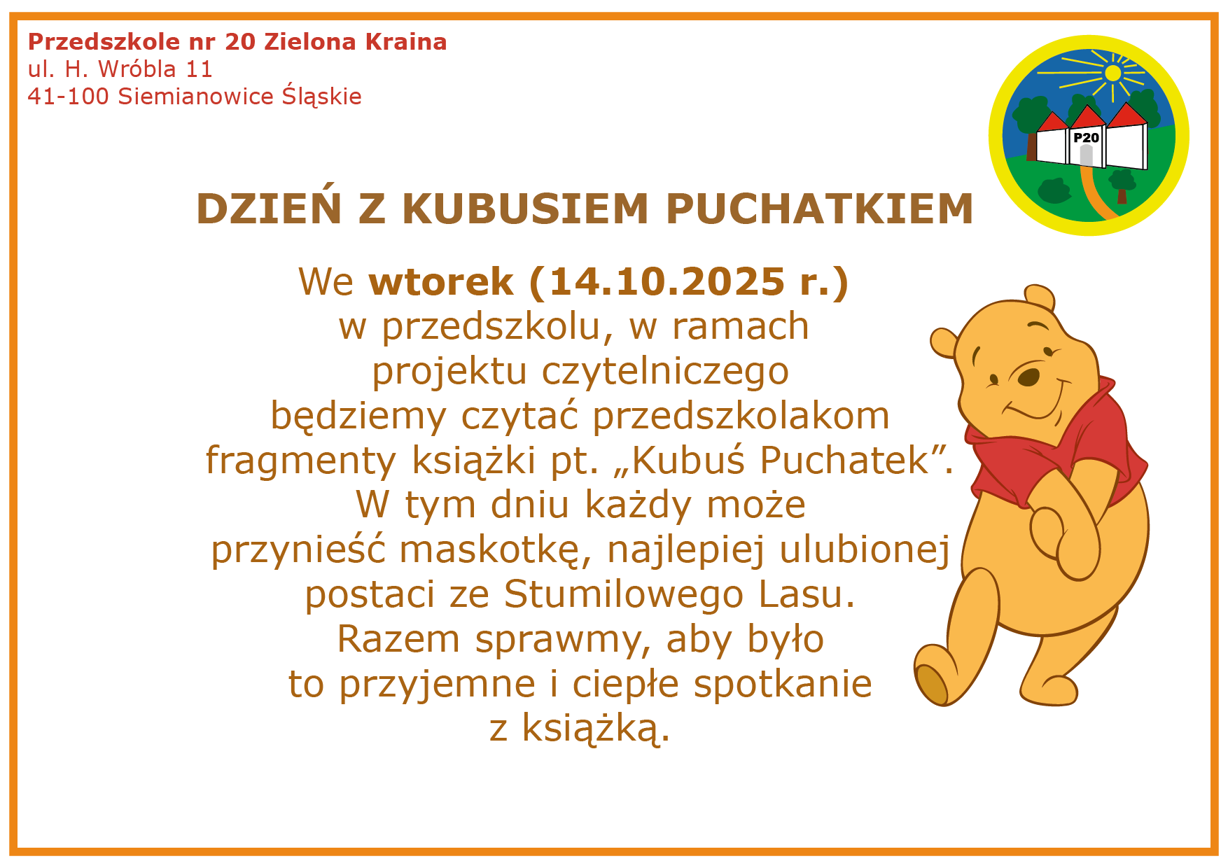 Dzień Kubusia Puchatka