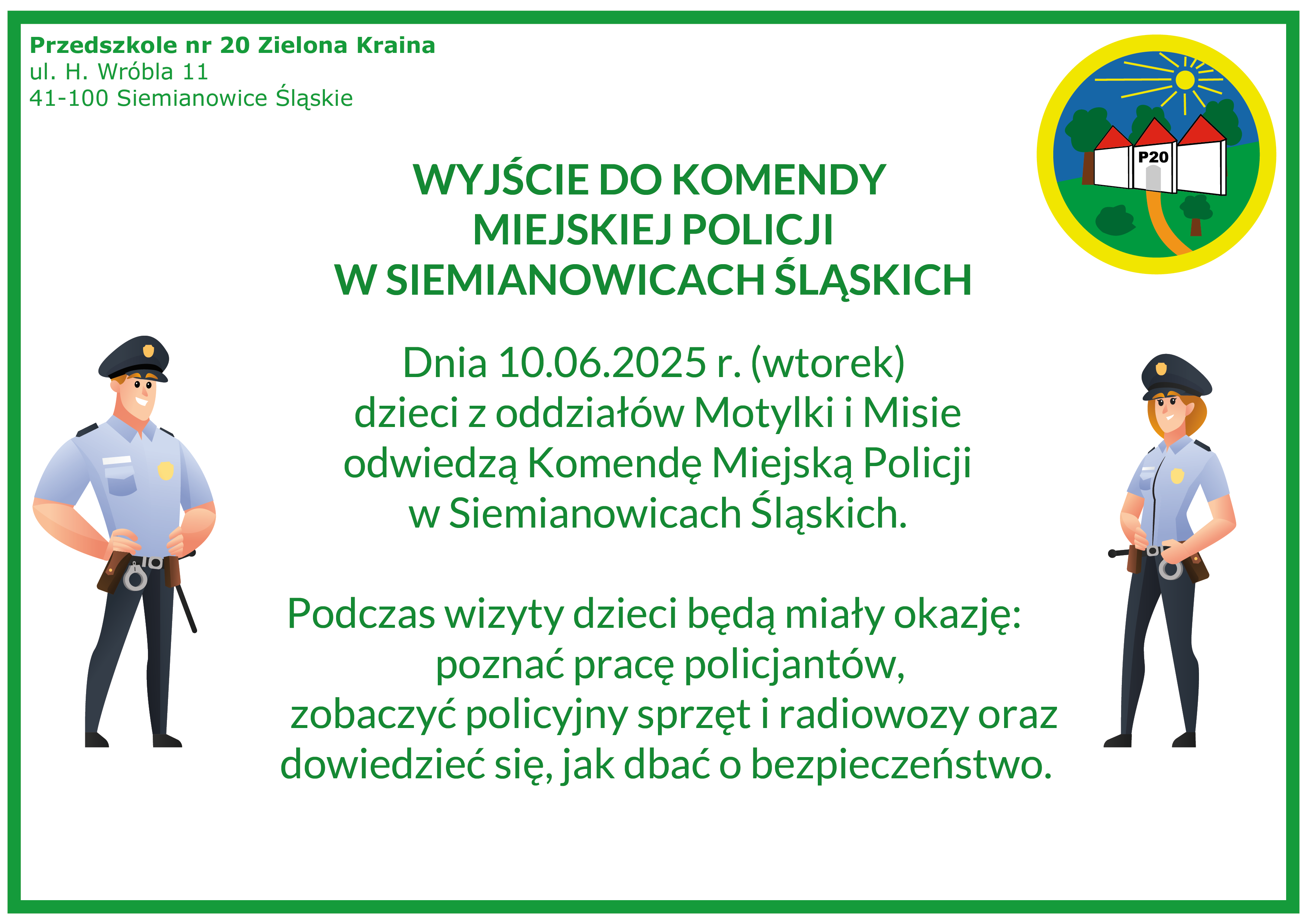 Wyjście do komendy